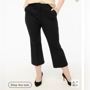 J crew women’s black Kelsey flare pants 
Size: 14